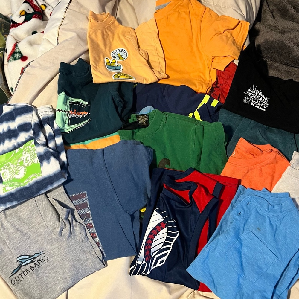 Boys size 6 summer shirts